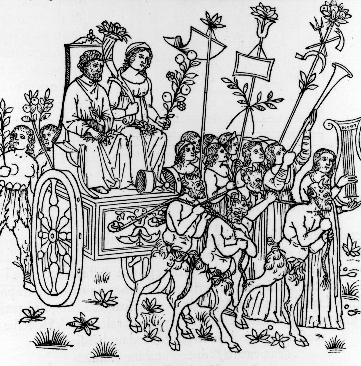 رسم توضيحي من `` Hypnerotomachia Poliphili 