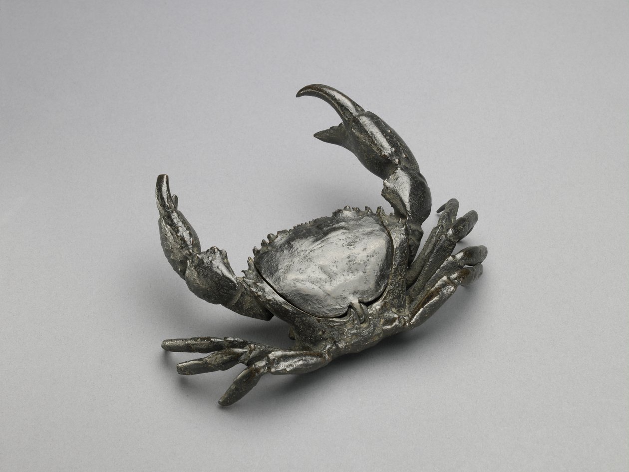 Inkstand في شكل سلطعون ، ج. 1560 (برونزي) بواسطة المدرسة الايطالية