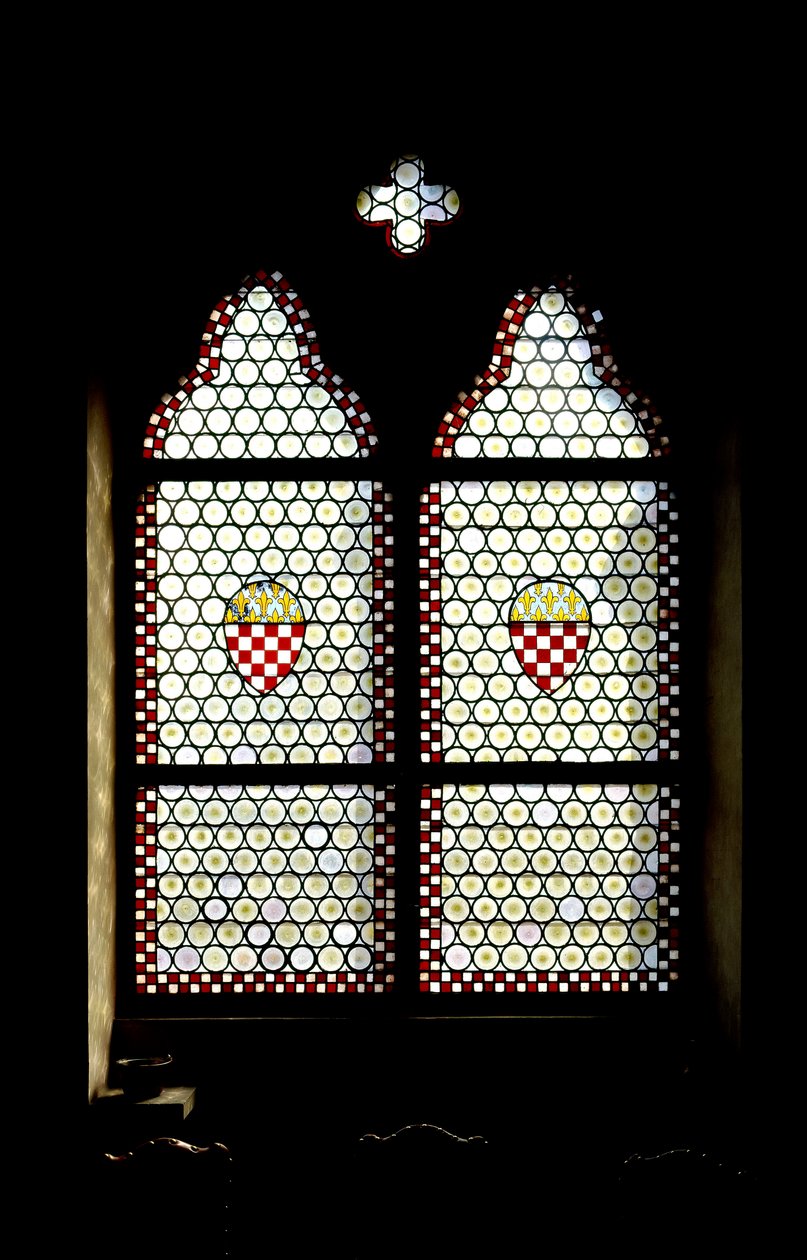 منظر داخلي لمبنى البلدية (Palazzo degli Anziani) بواسطة المدرسة الايطالية