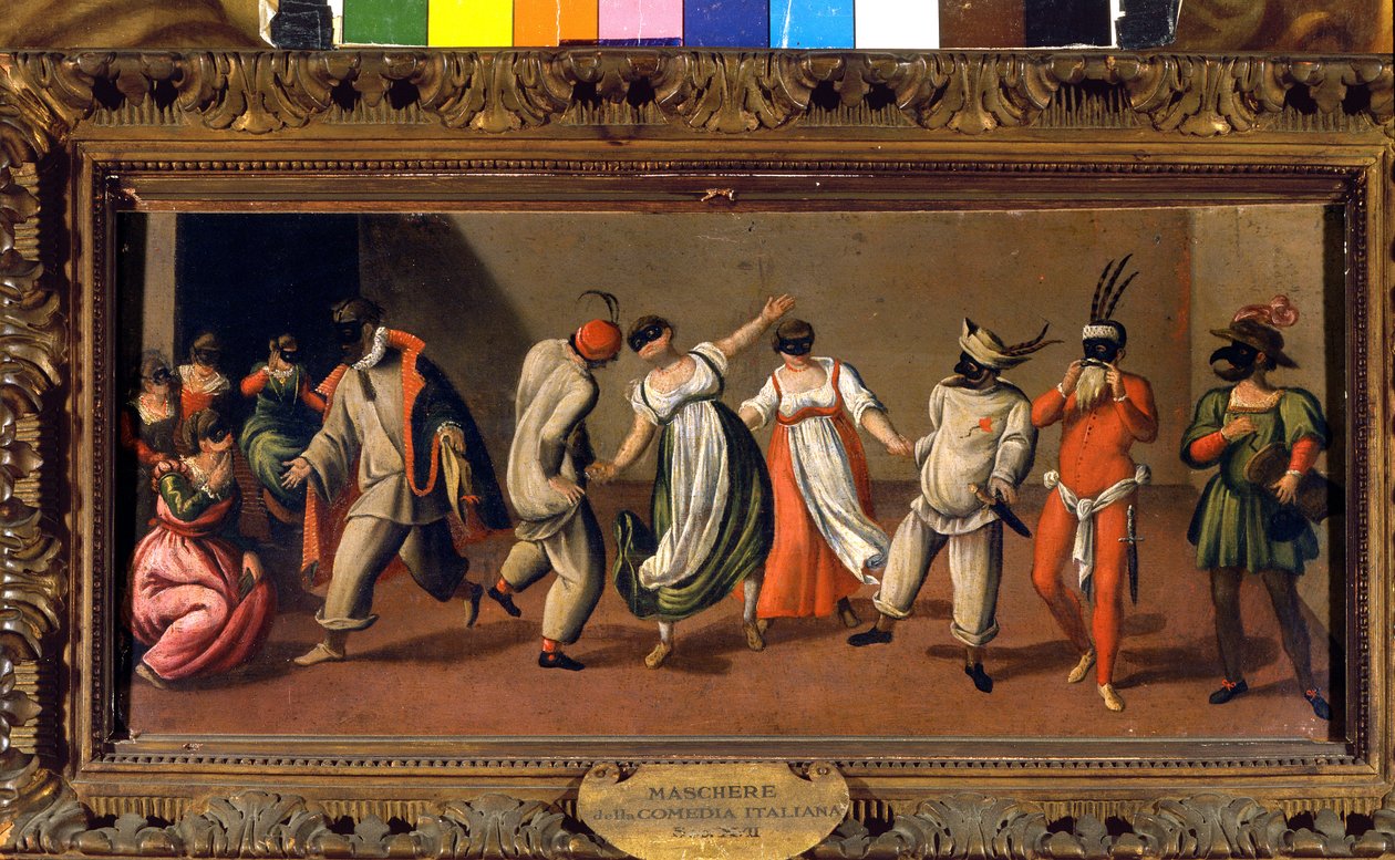 الأقنعة الإيطالية Commedia dell