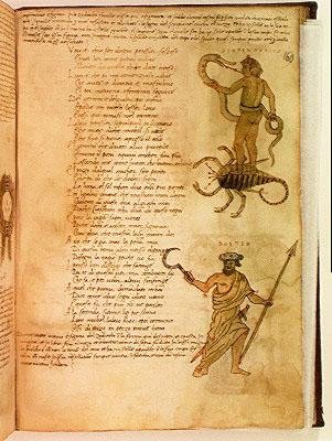 Ms Ital 483 P.4.7 f.160v Serpentarius and Bootes ، من 