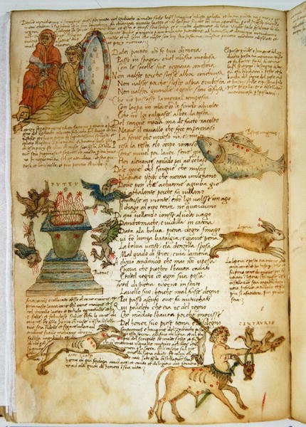 Ms Ital 483 P.4.7 f.162v الأبراج ، من 