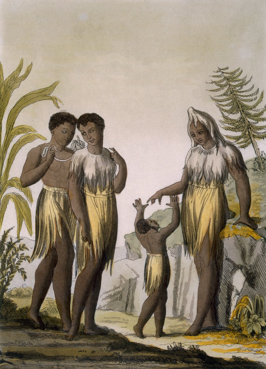 مواطنو كازيغوت ، غرب أفريقيا ، c.1820s-30s بواسطة المدرسة الايطالية