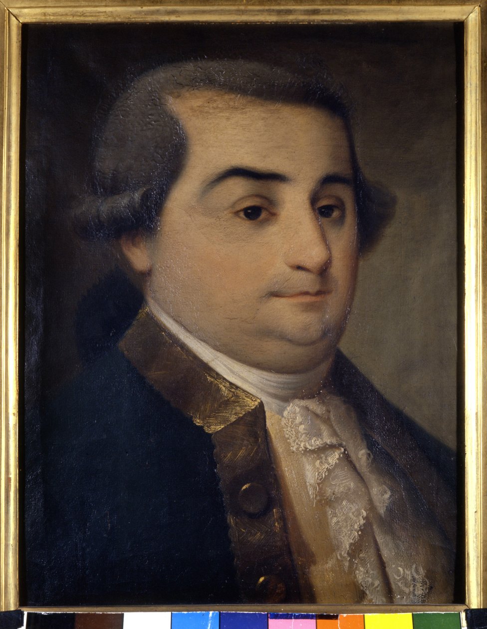 صورة سيزار بونسانا ، ماركيز بيكاريا (1738 - 1794) ، فقيه إيطالي ، لوحة مجهولة من القرن الثامن عشر ، متحف ميلانو. ميلان بواسطة المدرسة الايطالية