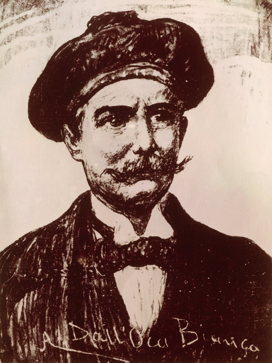 صورة إميليو سالغاري (ليثو) بواسطة المدرسة الايطالية