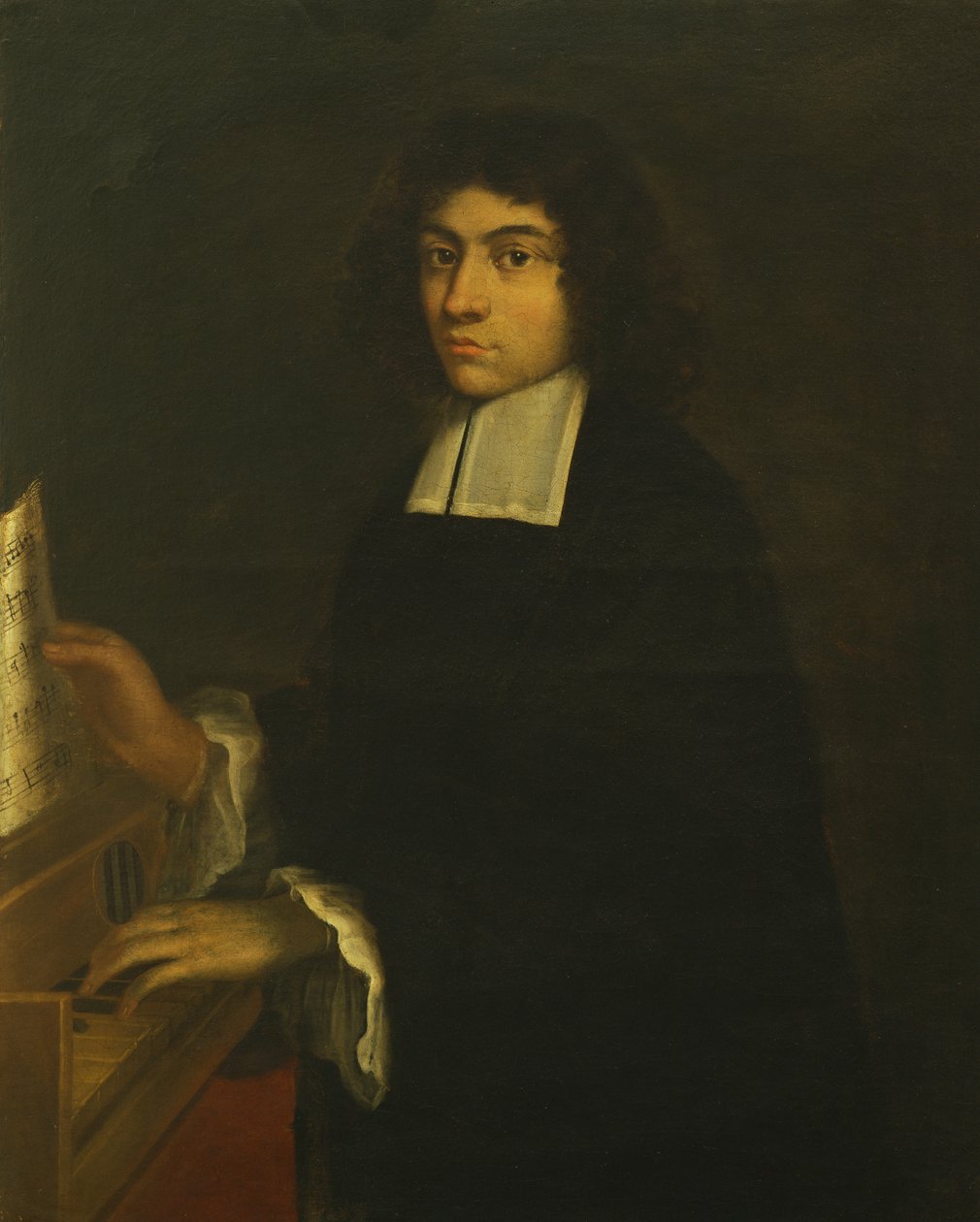 صورة لبييترو ديلي أنطونيوس (1648-1720) (زيت على قماش) بواسطة المدرسة الايطالية