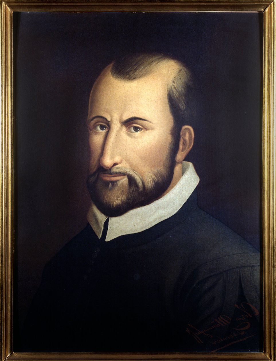 صورة الملحن الإيطالي Giovanni Pierluigi da palestrina (1525-1594). بواسطة المدرسة الايطالية