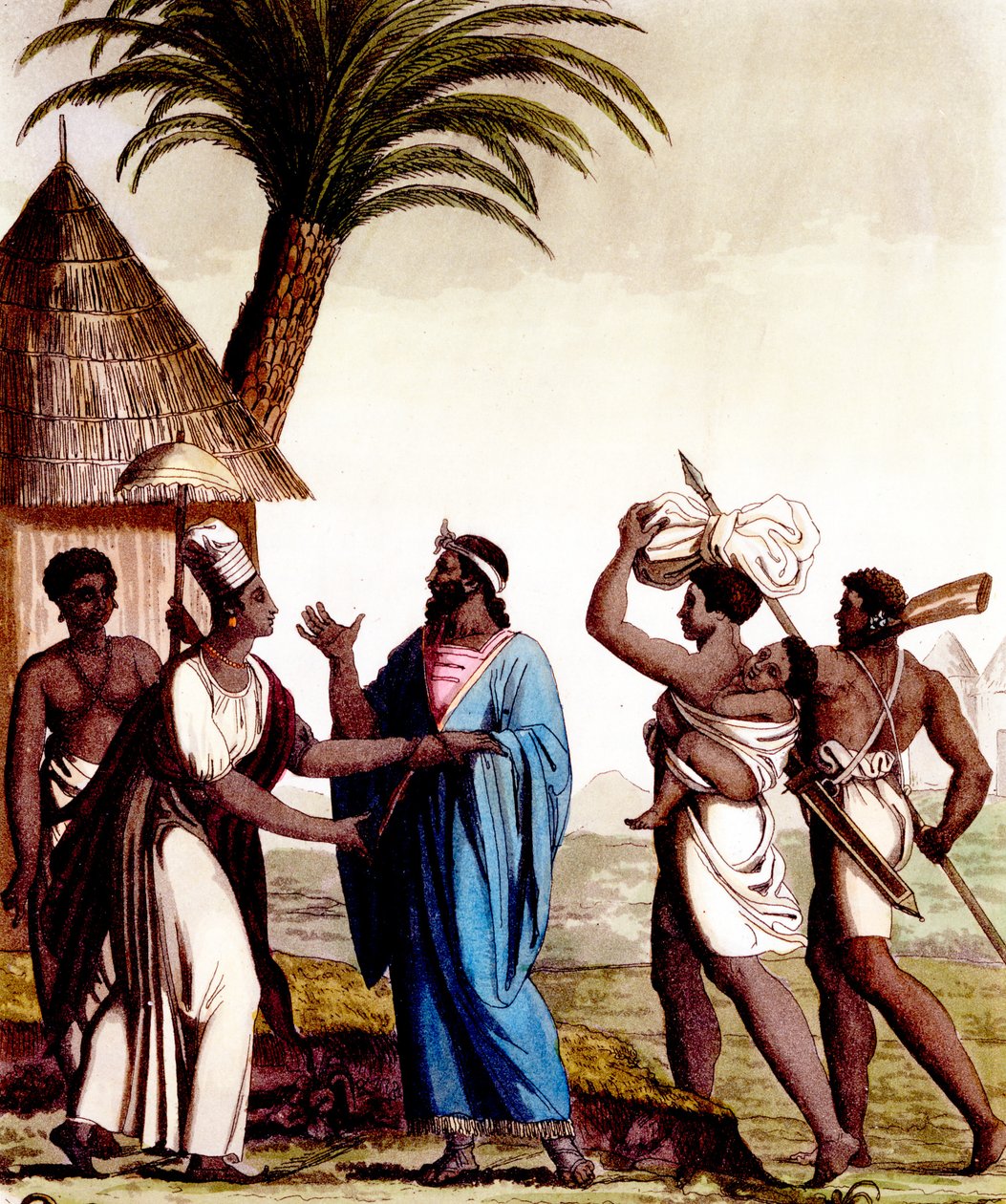السنغال وغامبيا ، 1820s-30s بواسطة المدرسة الايطالية