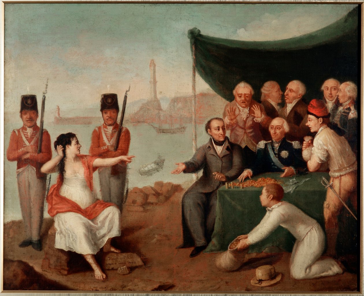 استقلال ليغوريا 1815 بواسطة المدرسة الايطالية