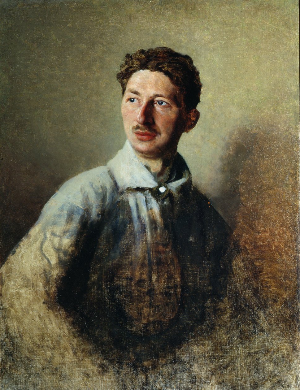 صورة للشاعر سيرجي جوروديتسكى (1884-1967) 1909 بواسطة إيفان كيريلوفيتش باركهومينكو