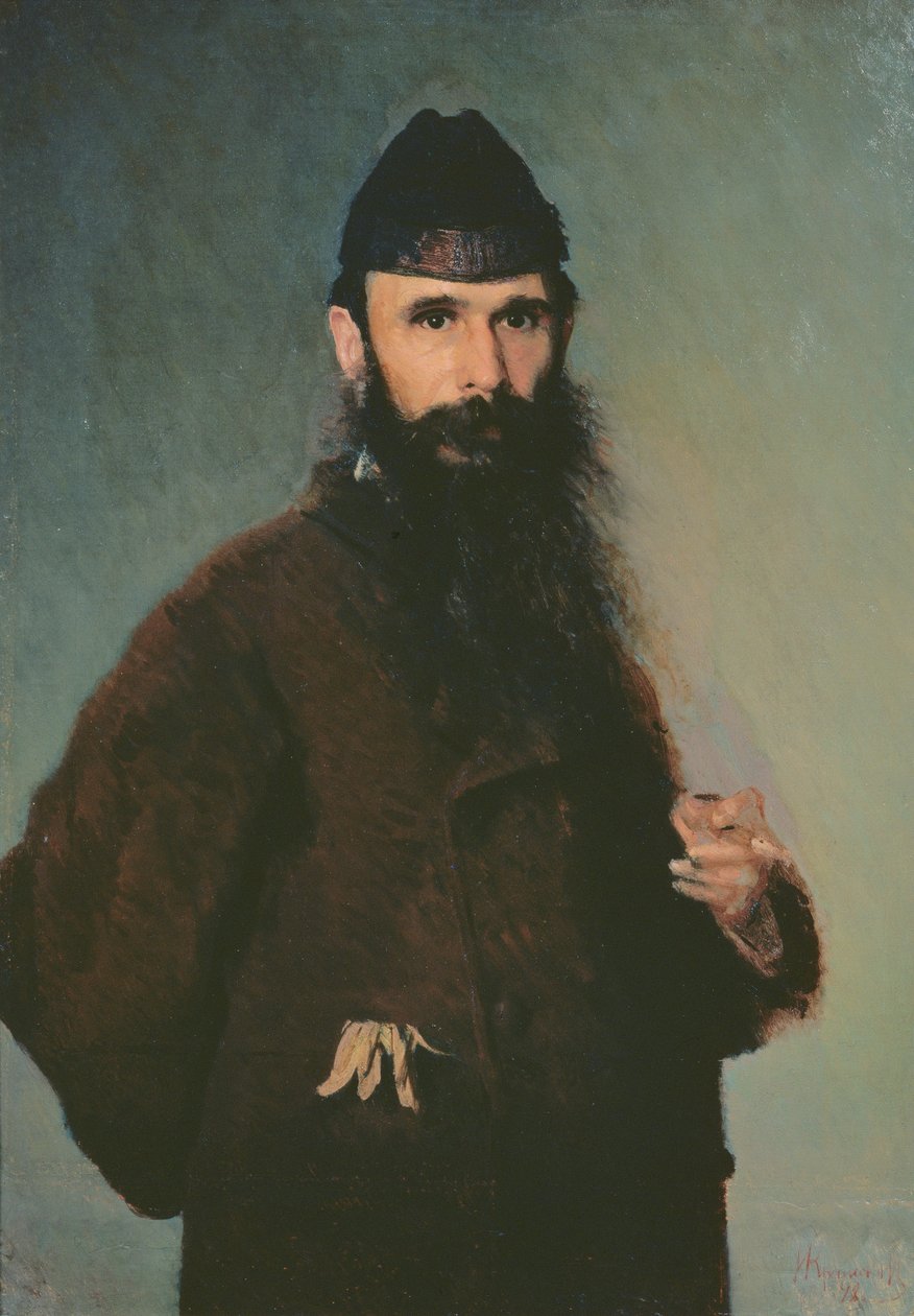صورة ألكسندر Litovtchenko (1835-1890) ، 1878 بواسطة إيفان نيكولايفيتش كرامسكوي