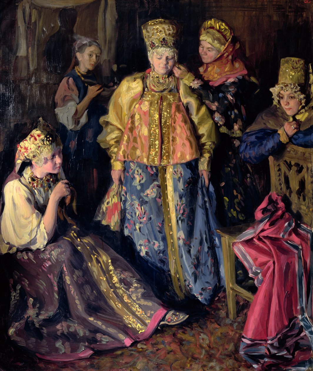فستان الزفاف ، 1911 بواسطة إيفان سيميونوفيتش كوليكوف