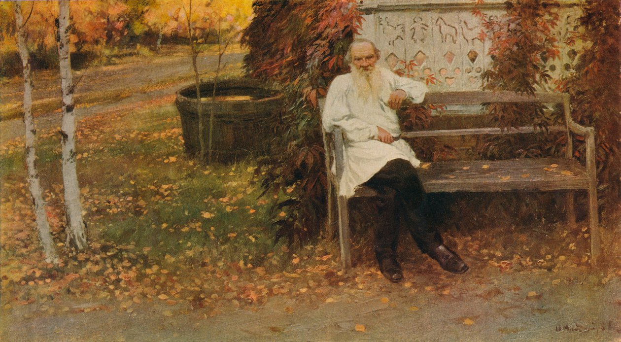 "الكونت ليو ن. تولستوي" ، 1909 ، 1911 بواسطة إيفان أليكسييفيتش فلاديميروف