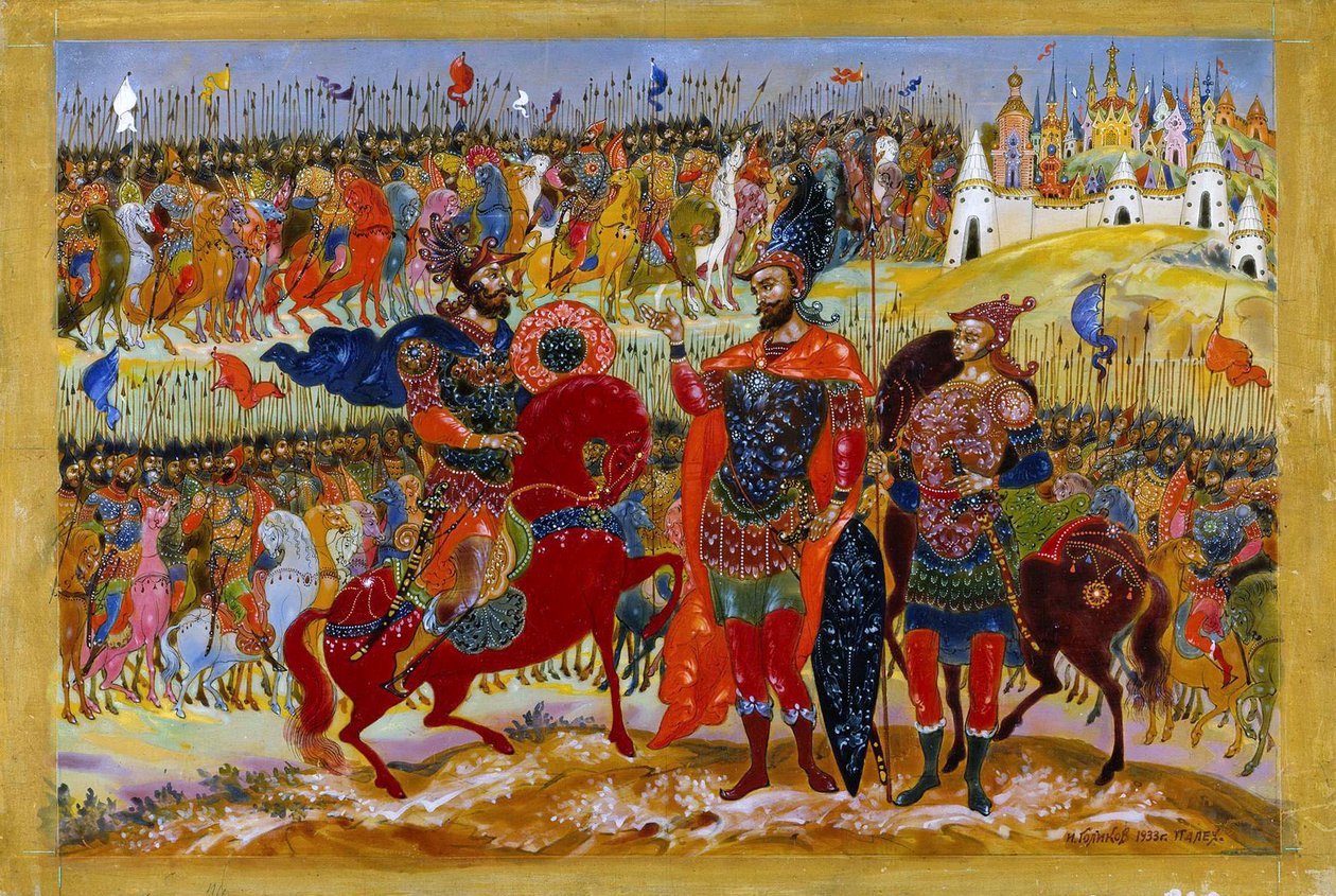 حملة إيغور ، 1932-1933. بواسطة إيفان إيفانوفيتش جوليكوف