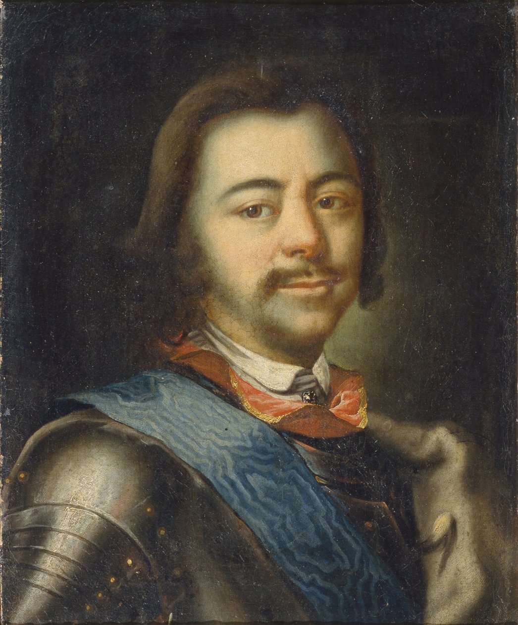 صورة للإمبراطور بطرس الأول الكبير 1672-1725 ، أوائل القرن الثامن عشر. بواسطة إيفان نيكيتيش نيكيتين