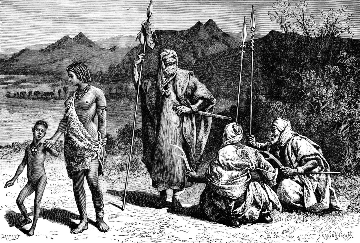 مجموعة من تبوس ، شمال أفريقيا ، 1895. بواسطة إيفان برانيشنيكوف
