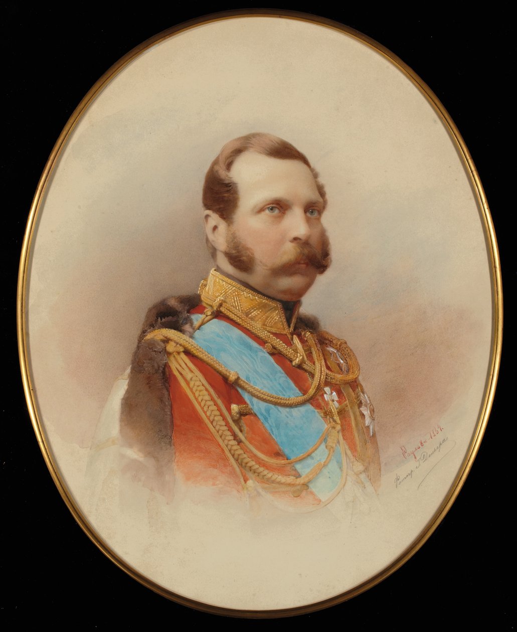 صورة الكسندر الثاني (1818-1881) بواسطة إيفان راؤولوف