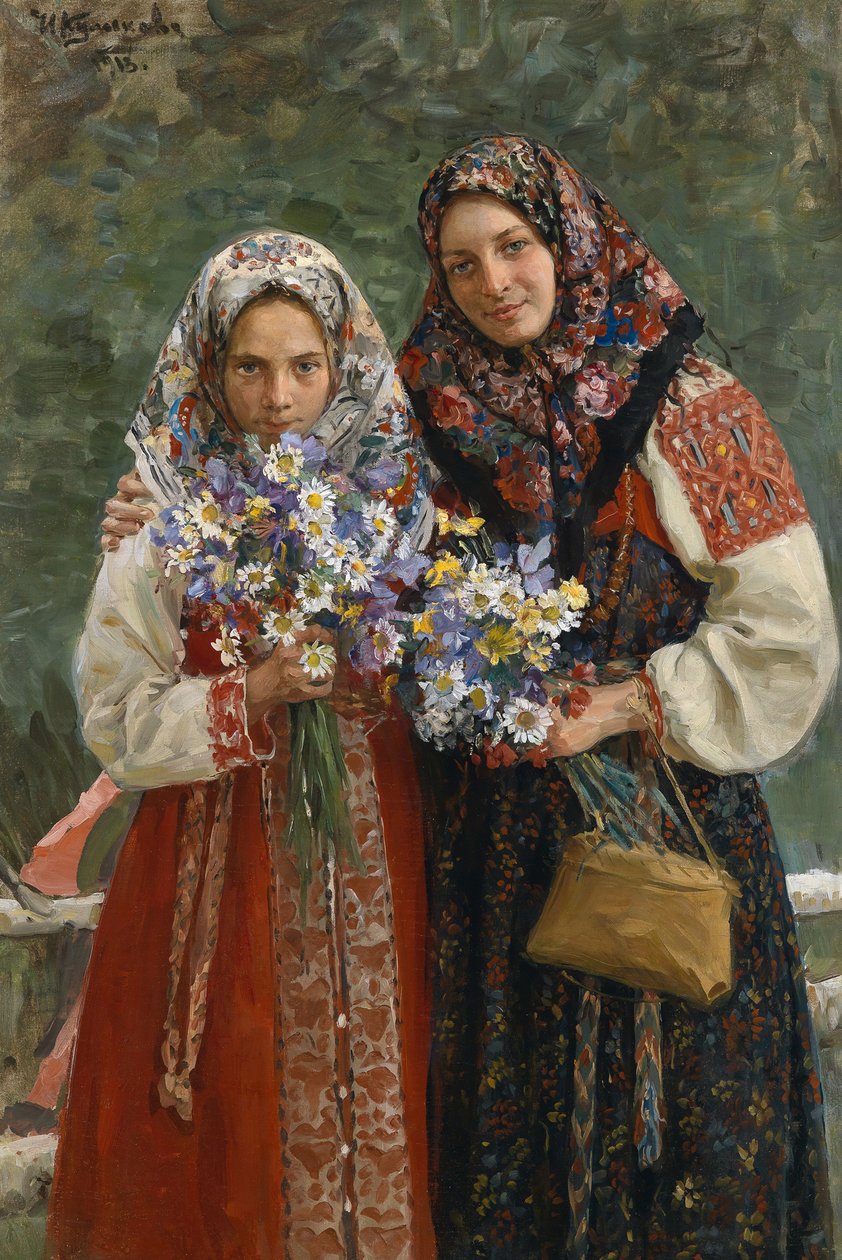 زهور مرج ، 1913 بواسطة إيفان سيميونوفيتش كوليكوف