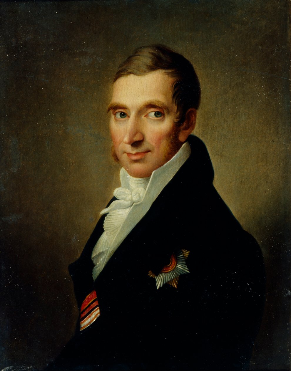 صورة للطبيب يوهان جورج فون رويل 1768-1846 ، 1823 بواسطة إيفان فاسيليفيتش لوتشانينوف