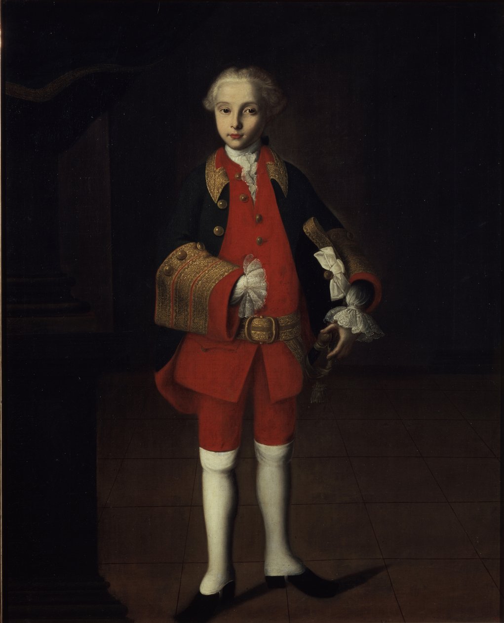 صورة للكونت ويلهلم جورج فون فيرمور 1749-1828 ، ج. 1750 بواسطة إيفان ياكوفليفيتش فيشنياكوف