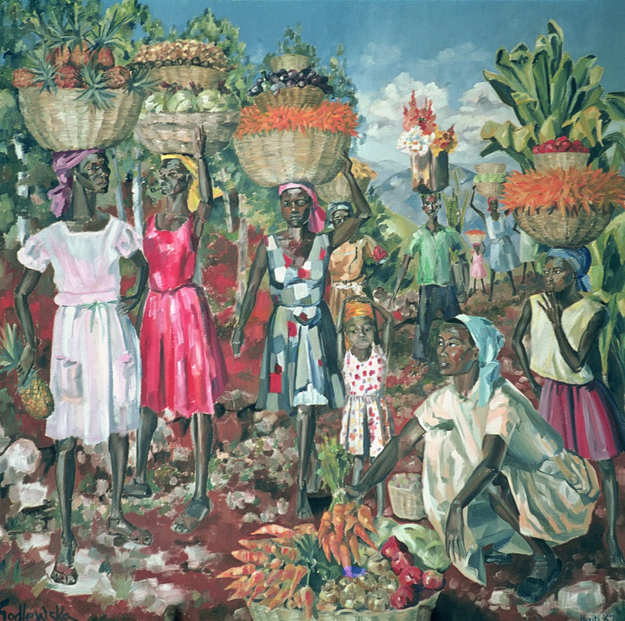 ليس مارشاندز ، 1961 بواسطة إيزابيلا جودليوسكا دي أراندا