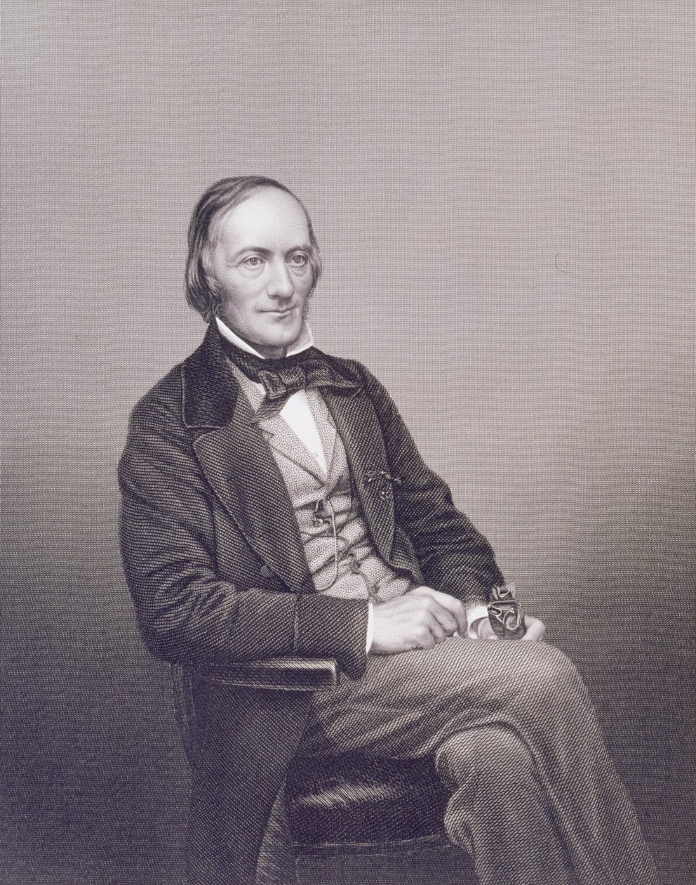 البروفيسور أوين ، من معرض صور غرفة الرسم للشخصيات البارزة ، 1861 (نقش الفولاذ) بواسطة J. و C. Watkins