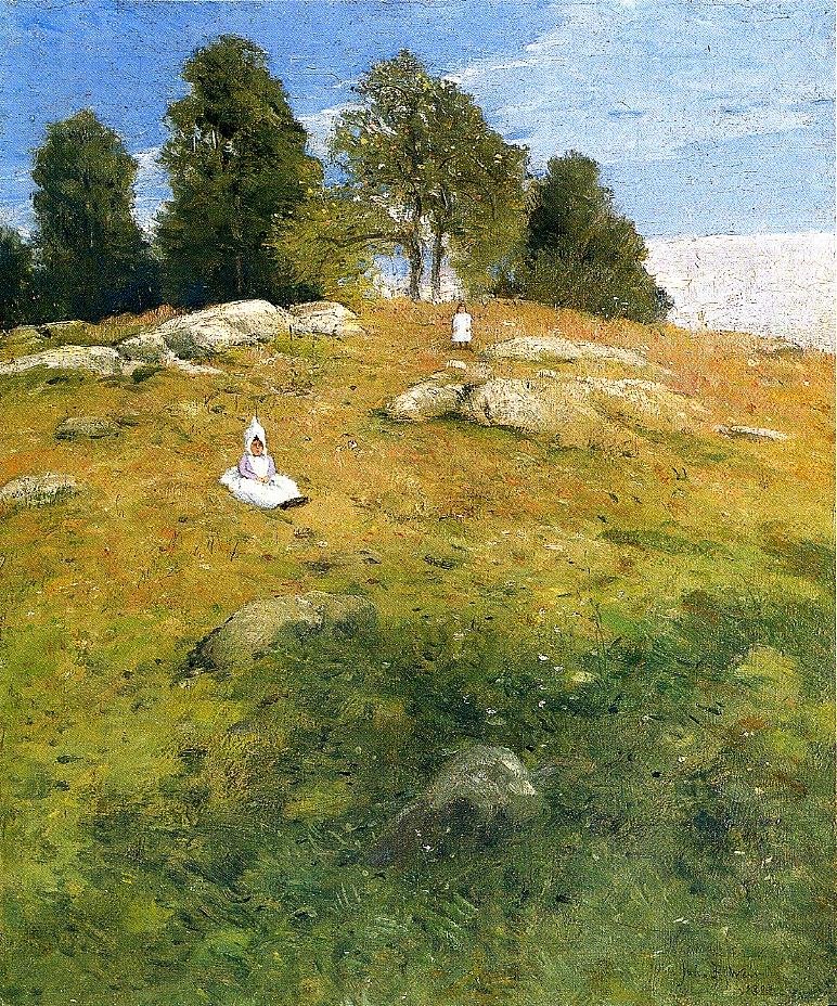 بعد ظهر الصيف ، المناظر الطبيعية Shinnecock بواسطة J. Alden Weir