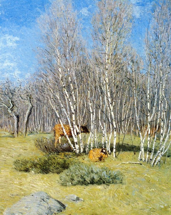 بيرتشسن بواسطة J. Alden Weir