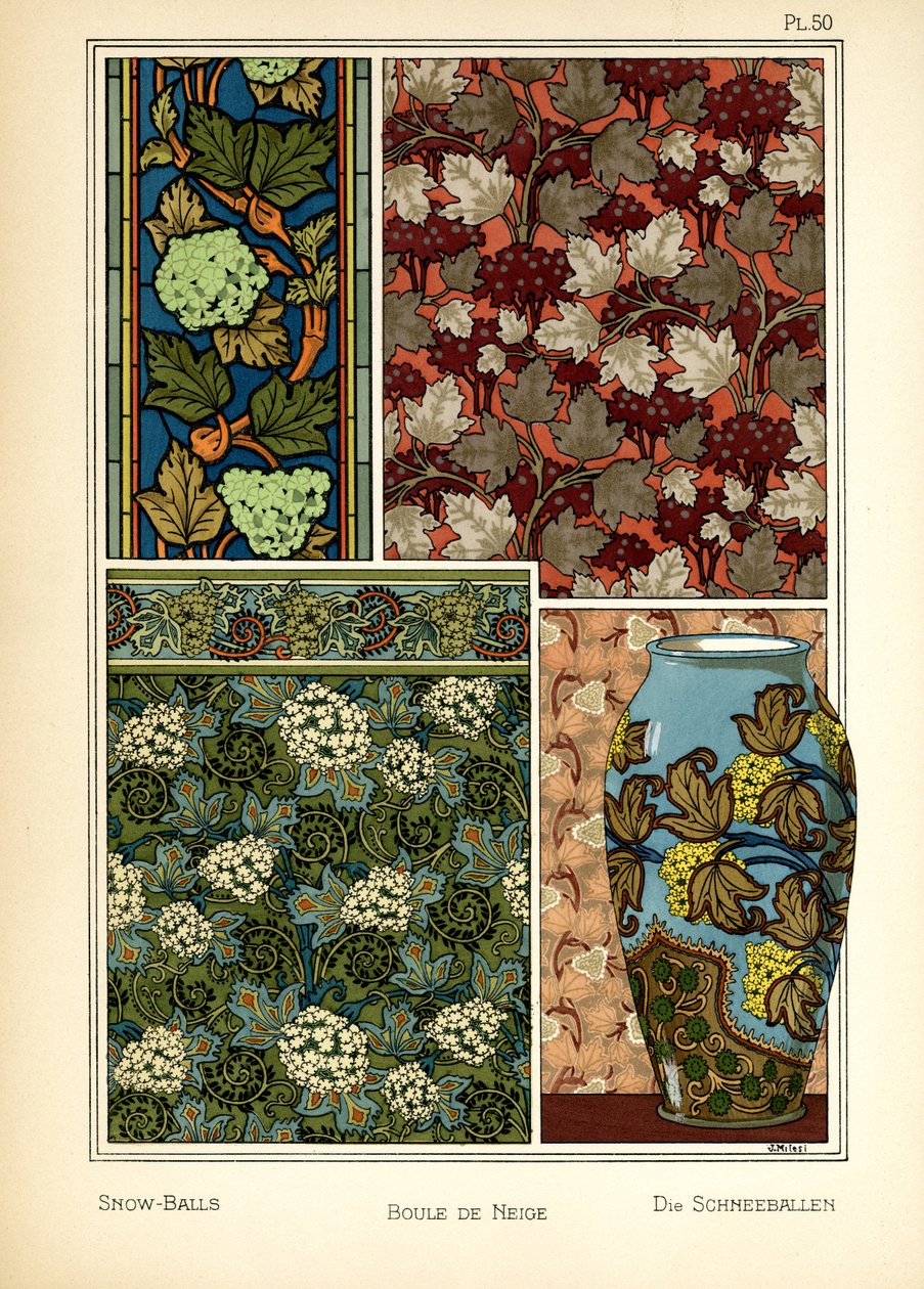 كرات الثلج بواسطة J. Milesi
