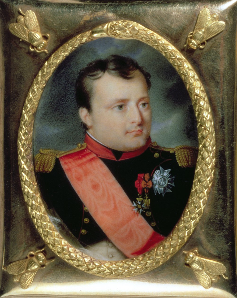 صورة مصغرة لنابليون بونابرت ، 1815 (مرحاض على العاج) بواسطة J. الأب