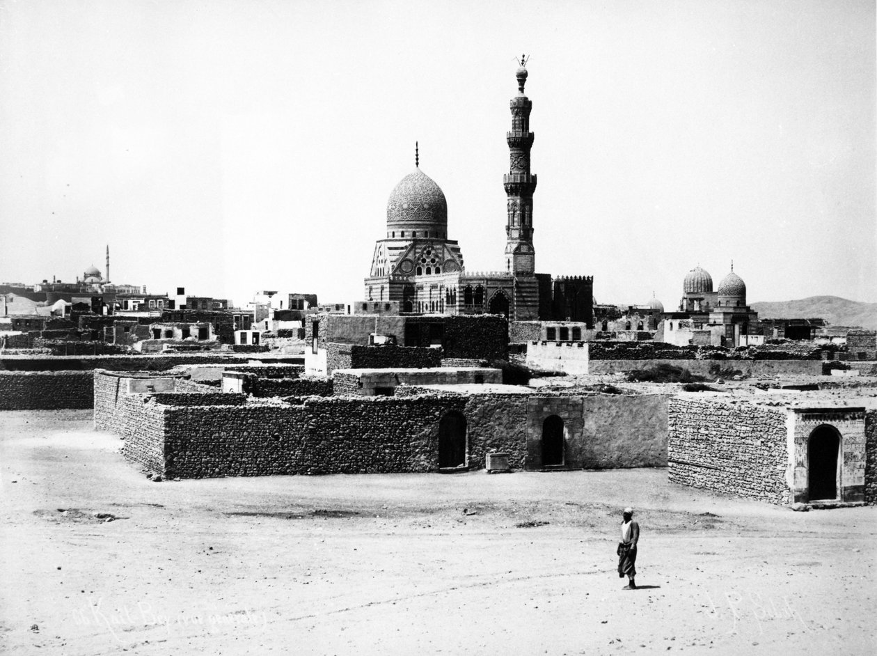 مسجد قايتباي ، القاهرة ، حوالي 1880 بواسطة جيه باسكال صباح