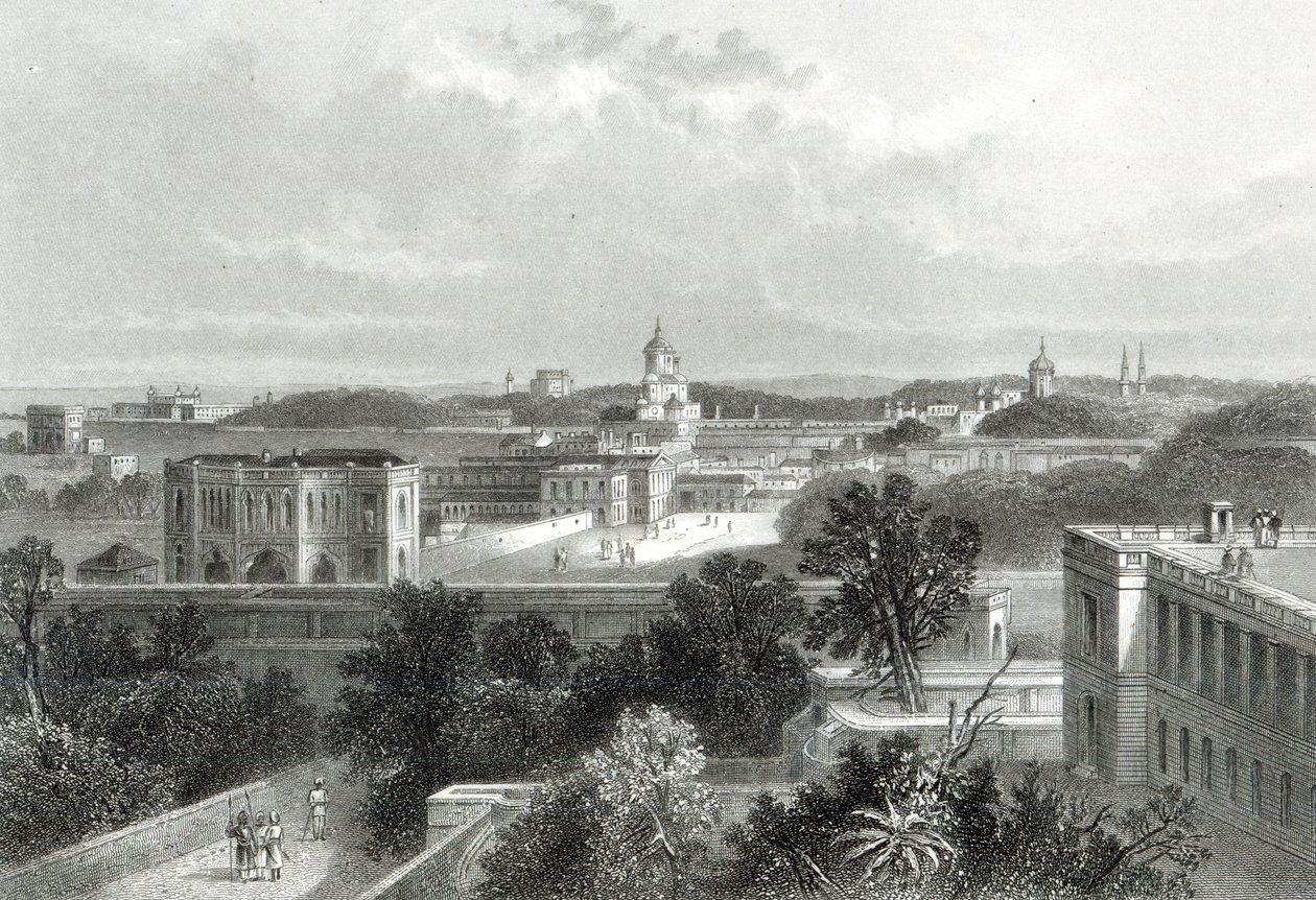لكناو ، نقش EP EP Brandard ، c.1860 بواسطة جون رامج