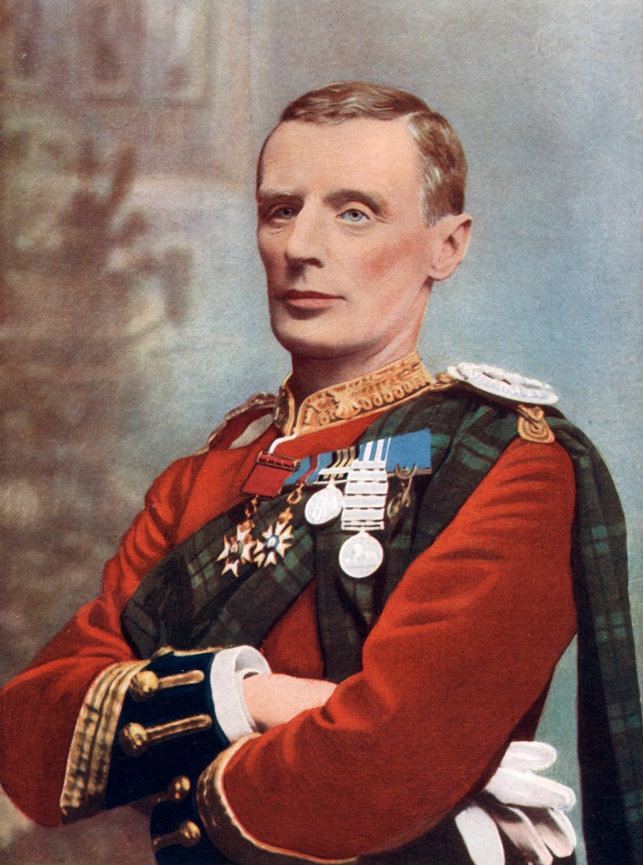 اللواء إيه جي واشوب ، قائد لواء المرتفعات في جنوب إفريقيا ، 1899 1902. بواسطة نعم هورسبيرج