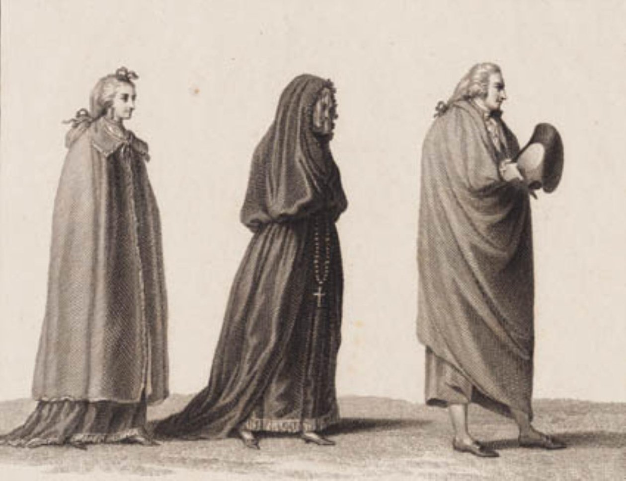 ثلاثة البرتغالية. المستخدمة في J. Murphy: "رحلات في البرتغال. 1789-90 ' بواسطة جي إف كليمنس