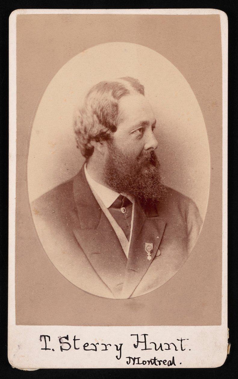 صورة لتوماس ستيري هانت 1826-1892 ، قبل 1892. بواسطة جي جي باركس