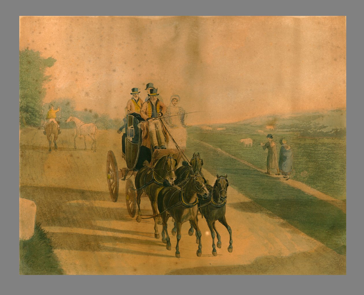 مدرب البريد ، 1820 بواسطة JLA