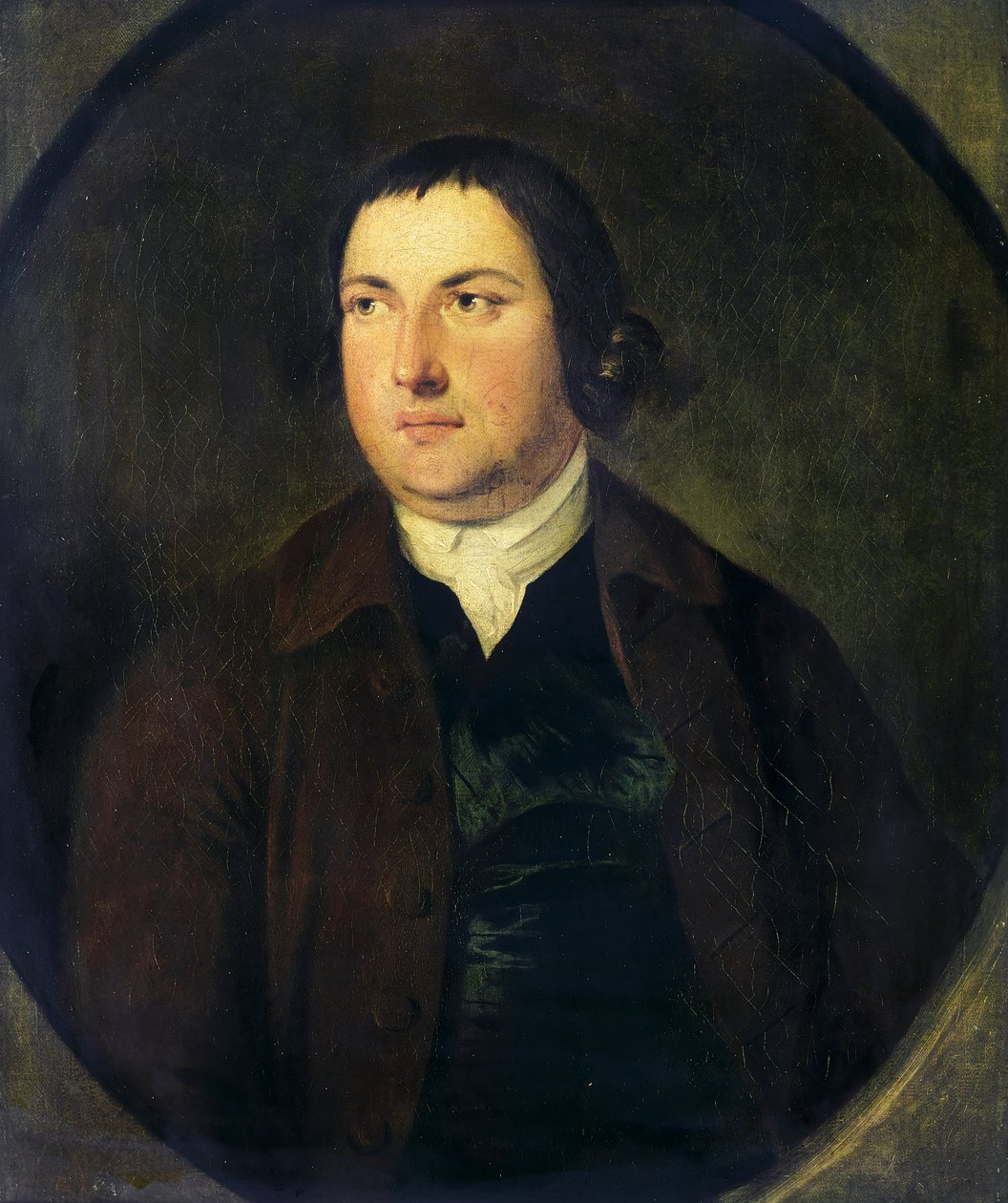 Portrait of Charles Churchill: English poet and satirist بواسطة JSC Schaak