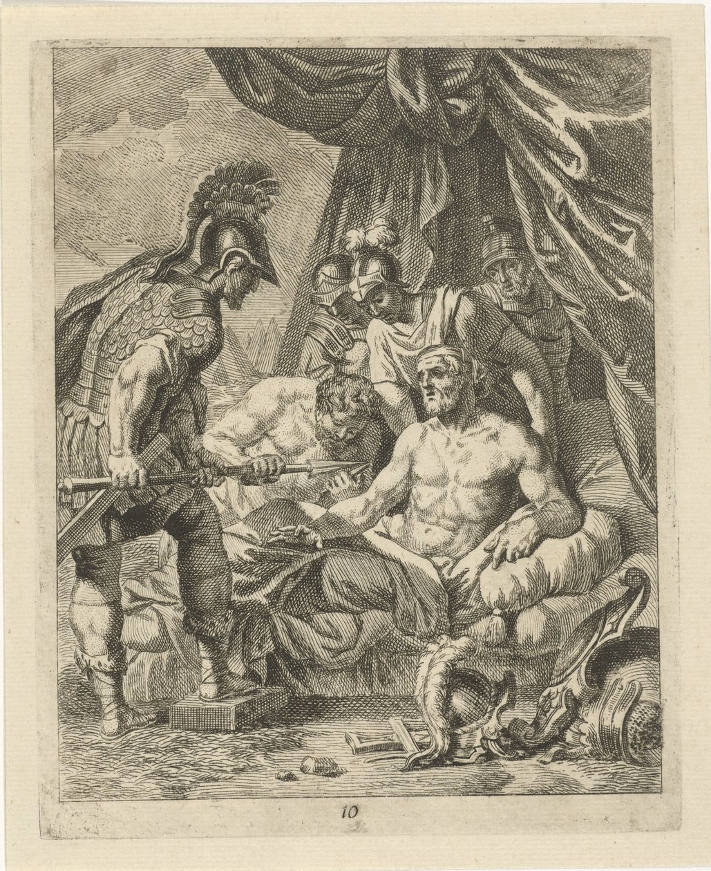 أخيل يشفي الهواتف مشاهد من حياة أخيل (عنوان المسلسل) Vitam et mortem achilli (عنوان المسلسل) بواسطة ألكسندر يانسنز