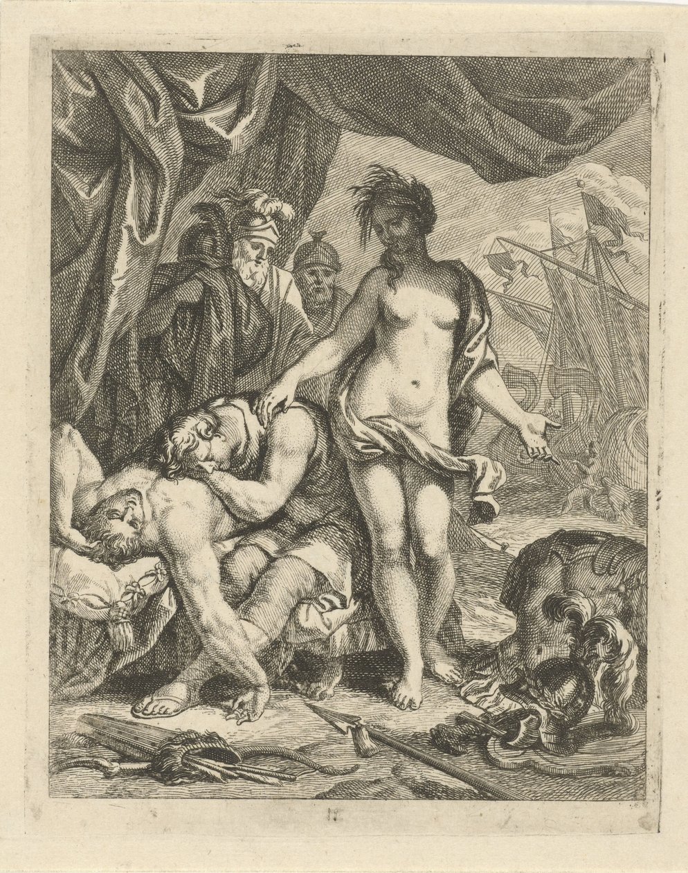 أخيل ينعي وفاة باتروكلس مشاهد من حياة أخيل (عنوان المسلسل) Vitam et mortem achilli (عنوان المسلسل) بواسطة ألكسندر يانسنز