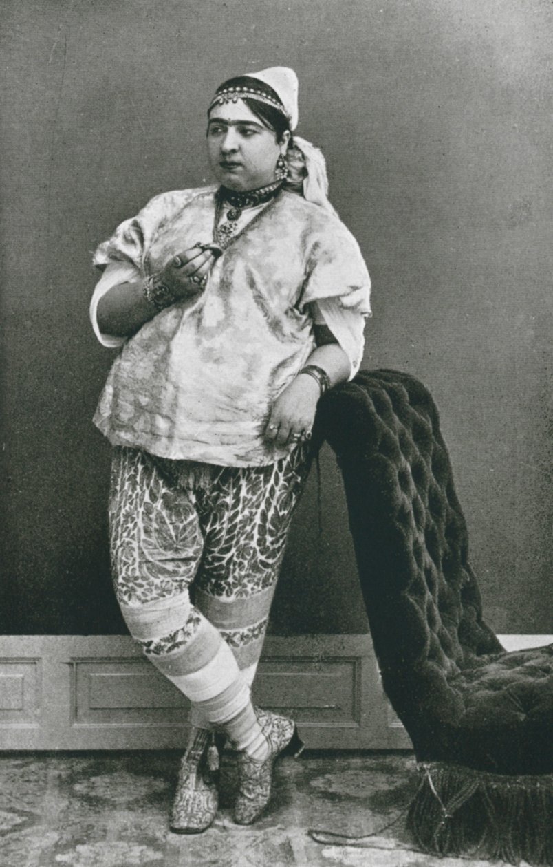 يهودية جبلية (صورة بالأبيض والأسود) بواسطة 