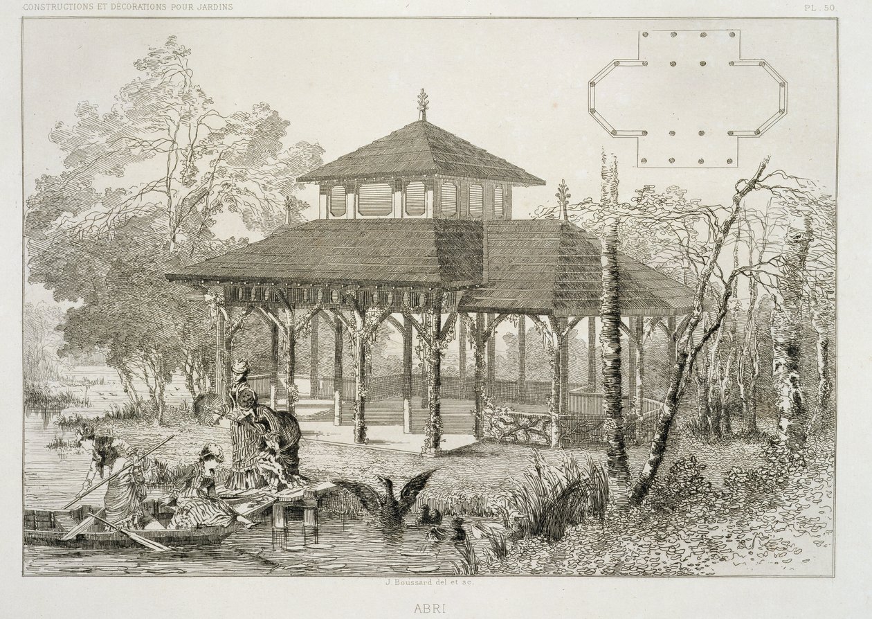 المأوى ، ج .1880 بواسطة جيه بوسارد
