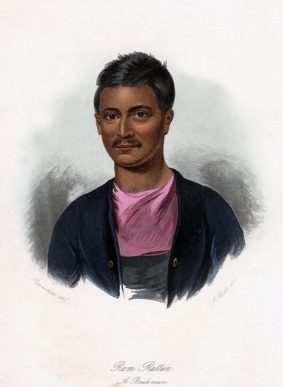 رام روتون. A Brahman، c1840. بواسطة جيه بول