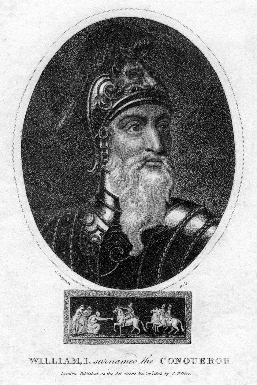 وليام الفاتح ، 1803. بواسطة جيه تشابمان