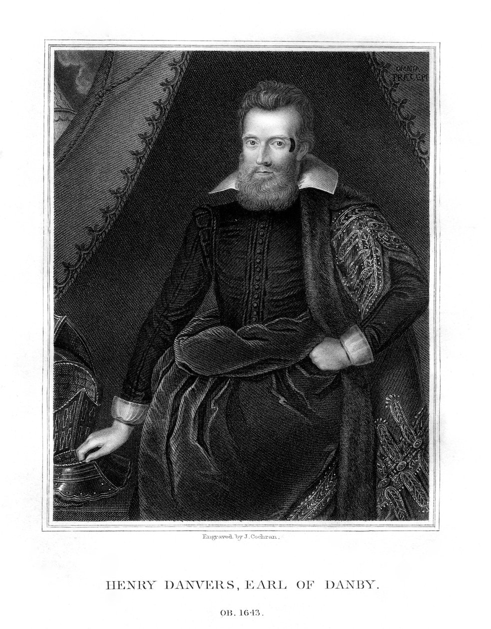 هنري دانفرز ، إيرل دانبي ، 1828. بواسطة ج. كوكران