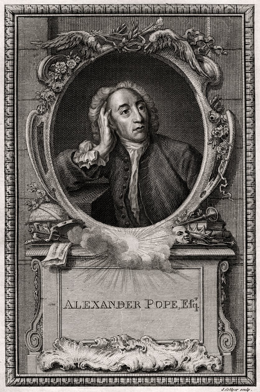 ألكسندر بوب ، 1774 بواسطة ج. كولير