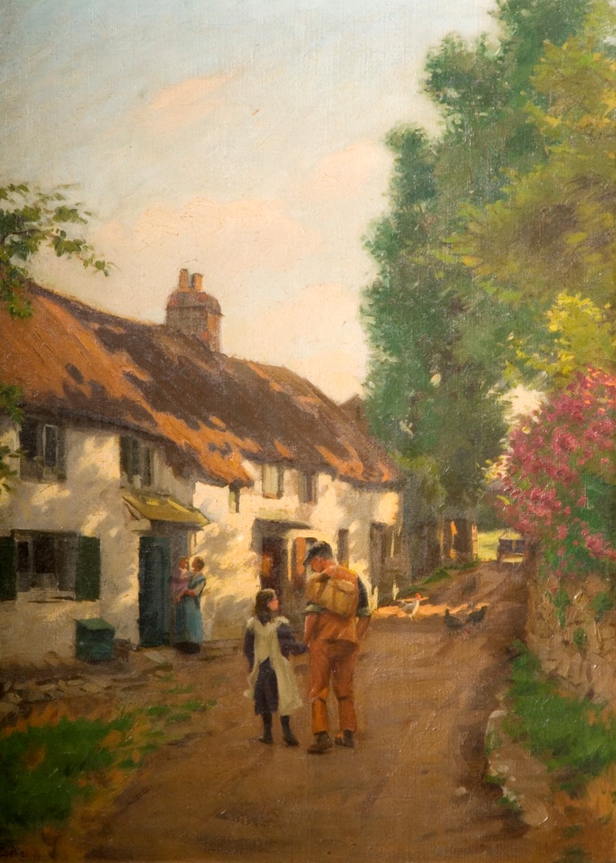Home Along (Dashpers Lane ، Brixham ، Devon) بواسطة جيه كوك