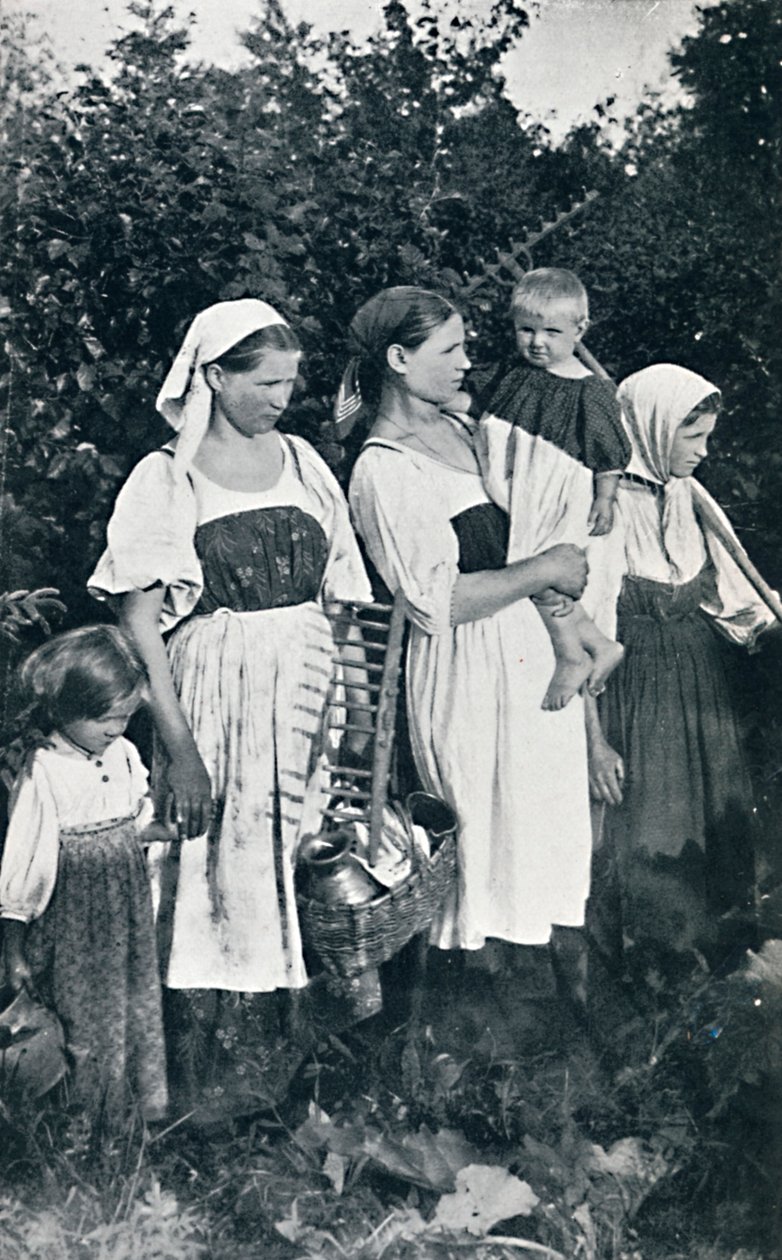 أنواع الفلاحين في روسيا العظمى ، 1912 بواسطة دازيارو
