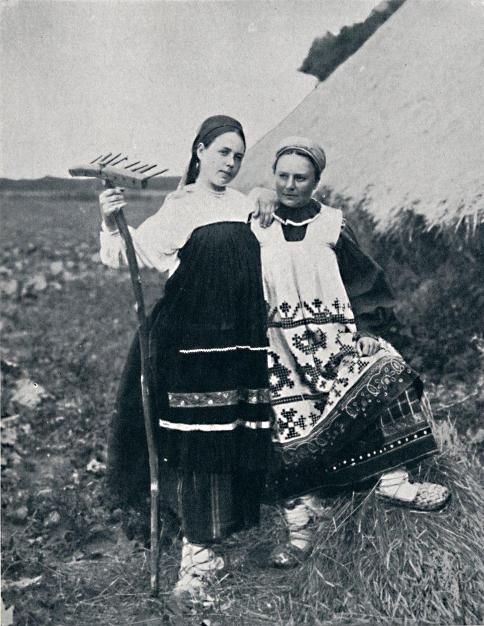 امرأتان من ريازان ، روسيا الوسطى ، 1912 بواسطة دازيارو