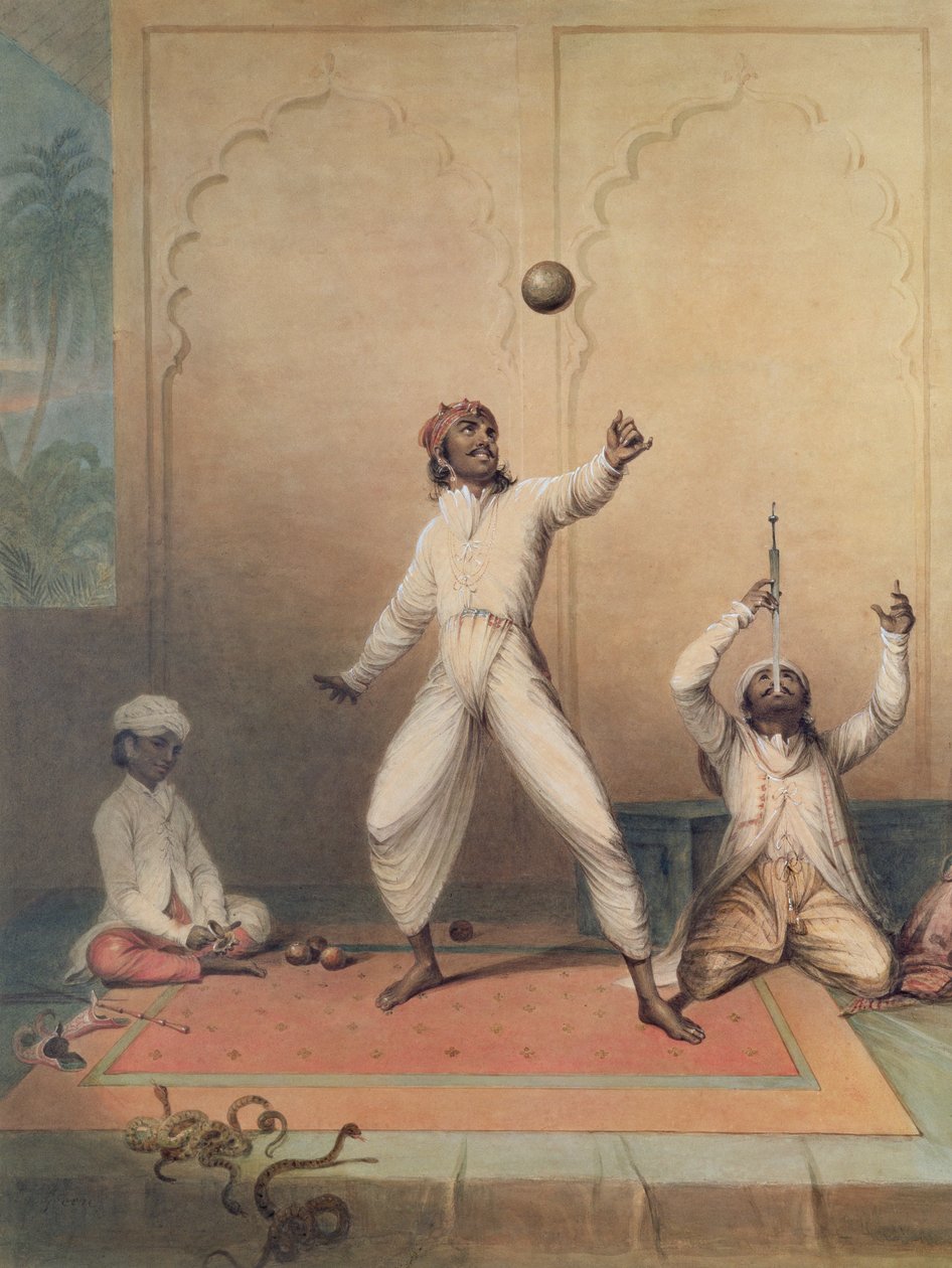 The Jugglers الهنود بواسطة جي جرين