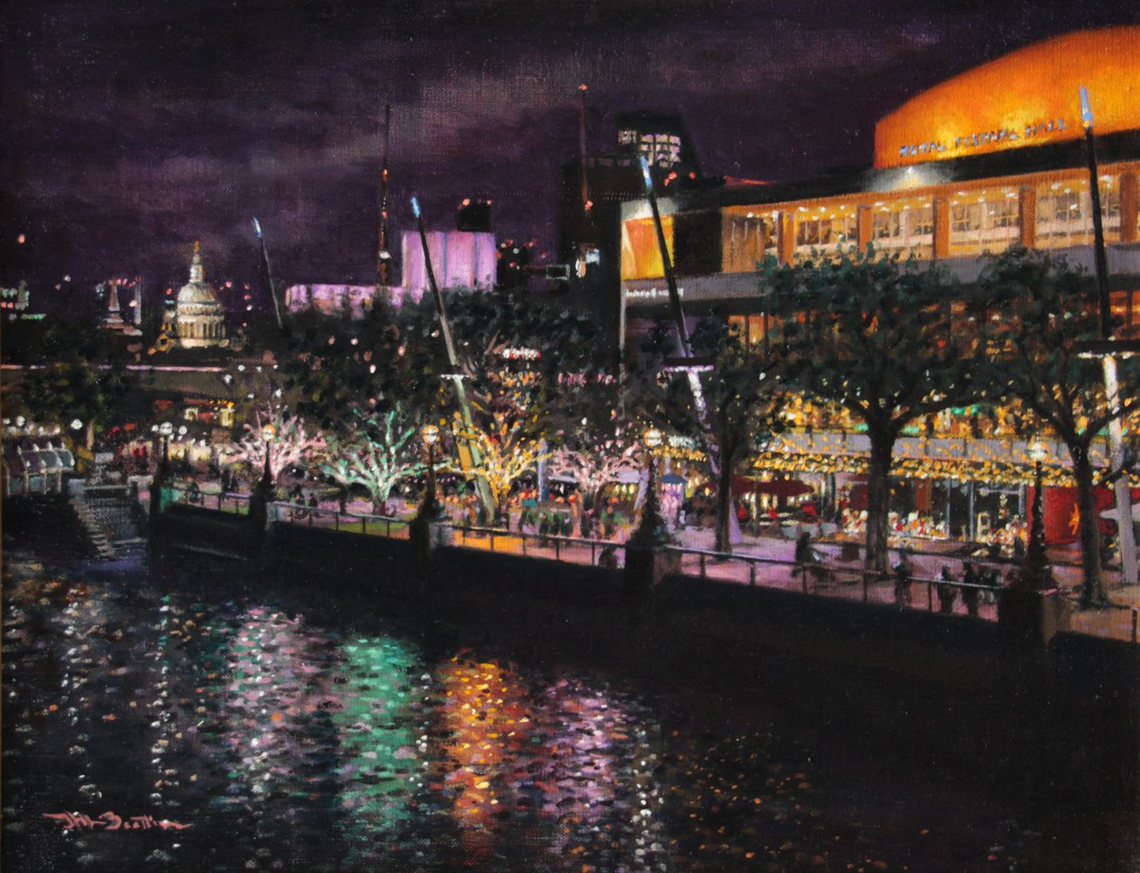 قاعة المهرجان، 2000 (لوحة زيتية) بواسطة 